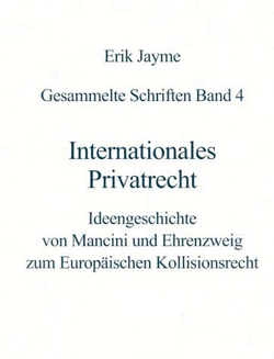 Internationales Privatrecht von Jayme,  Erik