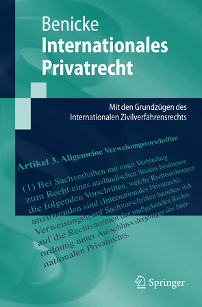 Internationales Privatrecht von Benicke,  Christoph