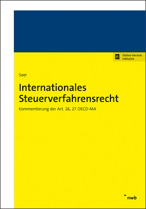 Internationales Steuerverfahrensrecht von Seer,  Roman