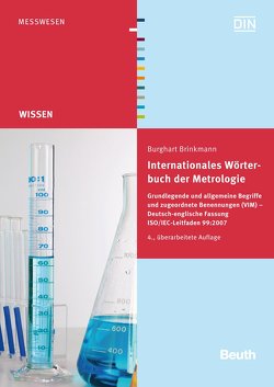 Internationales Wörterbuch der Metrologie von Brinkmann,  Burghart