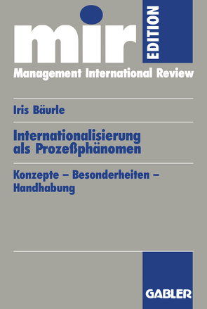 Internationalisierung als Prozeßphänomen von Bäurle,  Iris