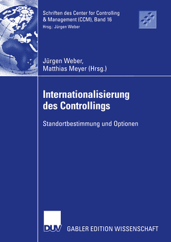 Internationalisierung des Controllings von Meyer,  Matthias, Weber,  Juergen