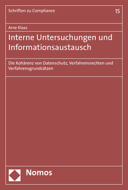 Interne Untersuchungen und Informationsaustausch von Klaas,  Arne