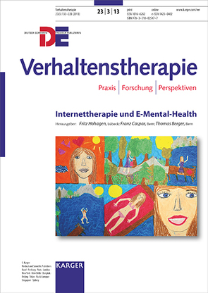Internettherapie und E-Mental-Health von Berger,  T., Caspar,  F., Hohagen,  F.