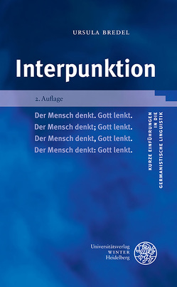 Interpunktion von Bredel,  Ursula