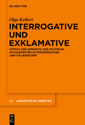 Interrogative und Exklamative von Kellert,  Olga