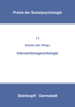 Interventionsgerontologie von Lehr,  U.