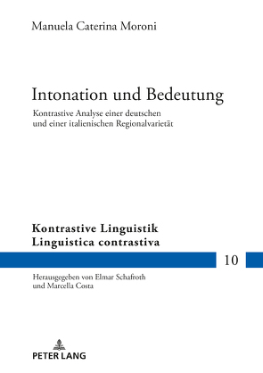 Intonation und Bedeutung von Moroni,  Manuela Caterina