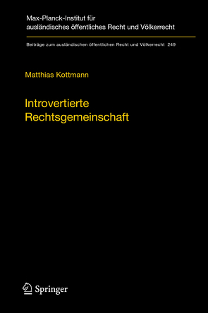 Introvertierte Rechtsgemeinschaft von Kottmann,  Matthias