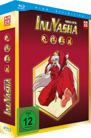 InuYasha – Die Filme (4 Blu-rays) von Aoki,  Yasunao, Ikeda,  Masashi