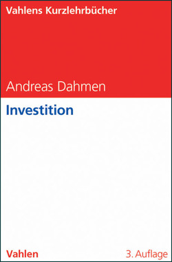 Investition von Dahmen,  Andreas, Oehlrich,  Marcus