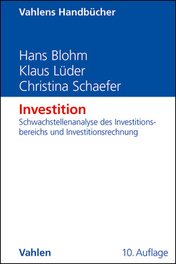 Investition von Blohm,  Hans, Lüder,  Klaus, Schaefer,  Christina