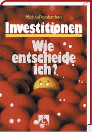 Investitionen von Vonlanthen,  Michael