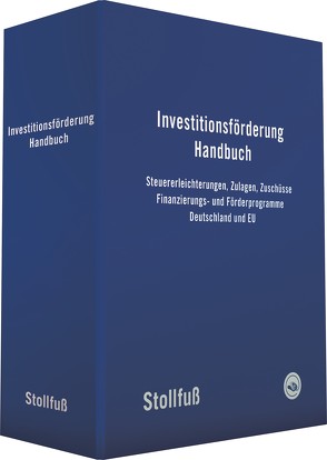 Investitionsförderung Handbuch von Rosarius,  Lothar, Sönsken,  Hansgeorg