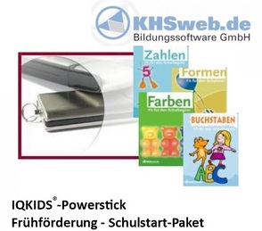 IQKids® Fit für den Schulstart – USB-Stick – Windows 10 / 8 / 7 / Vista / XP von Ballin,  Dieter, Myrenne-Ballin,  Doris