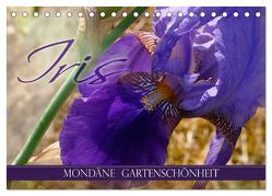 Iris – mondäne Gartenschönheit (Tischkalender 2024 DIN A5 quer), CALVENDO Monatskalender von B-B Müller,  Christine