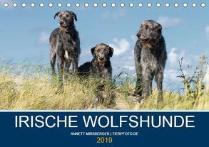 Irische Wolfshunde (Tischkalender 2019 DIN A5 quer) von Mirsberger,  Annett, www.tierpfoto.de