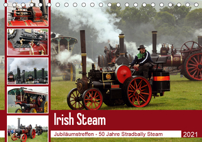 Irish Steam – 50. Dampftreffen in Stradbally (Tischkalender 2021 DIN A5 quer) von N.,  N.