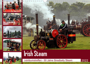 Irish Steam – 50. Dampftreffen in Stradbally (Wandkalender 2022 DIN A3 quer) von N.,  N.