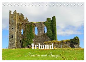Irland – Abteien und Burgen (Tischkalender 2024 DIN A5 quer), CALVENDO Monatskalender von Paul - Babett's Bildergalerie,  Babett
