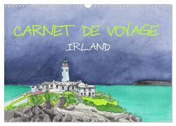 IRLAND – CARNET DE VOYAGE (Wandkalender 2024 DIN A3 quer), CALVENDO Monatskalender von Hagge,  Kerstin