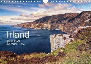 Irland, grüne Insel mit rauer Küste (Wandkalender 2018 DIN A4 quer) von Roskamp,  Jan