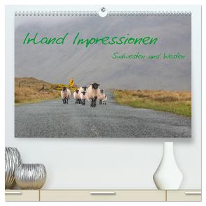Irland Impressionen Südwesten und Westen (hochwertiger Premium Wandkalender 2024 DIN A2 quer), Kunstdruck in Hochglanz von Härting,  Falk