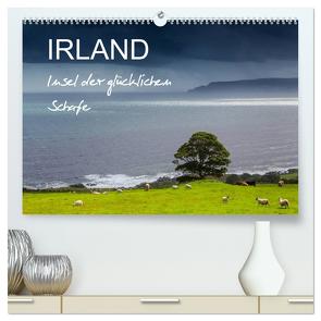 IRLAND – Insel der glücklichen Schafe (hochwertiger Premium Wandkalender 2024 DIN A2 quer), Kunstdruck in Hochglanz von BÖHME,  Ferry