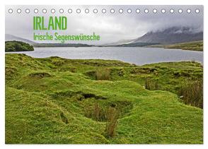 Irland – Irische Segenswünsche (Tischkalender 2024 DIN A5 quer), CALVENDO Monatskalender von Bönner,  Marion