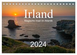 Irland – Magische Insel im Atlantik 2024 (Tischkalender 2024 DIN A5 quer), CALVENDO Monatskalender von Helfferich,  Markus