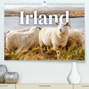 Irland – Malerische Landschaften (Premium, hochwertiger DIN A2 Wandkalender 2023, Kunstdruck in Hochglanz) von Monkey,  Happy