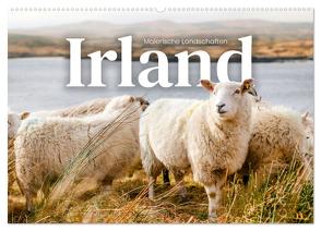 Irland – Malerische Landschaften (Wandkalender 2024 DIN A2 quer), CALVENDO Monatskalender von Monkey,  Happy
