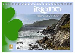 Irland – Rauhe Küste und Wilde Natur (Tischkalender 2024 DIN A5 quer), CALVENDO Monatskalender von Stamm,  Dirk