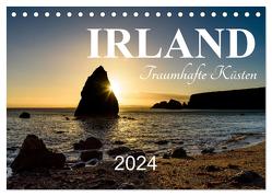 Irland – Traumhafte Küsten (Tischkalender 2024 DIN A5 quer), CALVENDO Monatskalender von Helfferich,  Markus