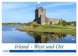 Irland – West und Ost (Wandkalender 2024 DIN A3 quer), CALVENDO Monatskalender von Jordan,  Andreas