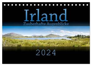 Irland – Zauberhafte Augenblicke (Tischkalender 2024 DIN A5 quer), CALVENDO Monatskalender von Gann (magann),  Markus