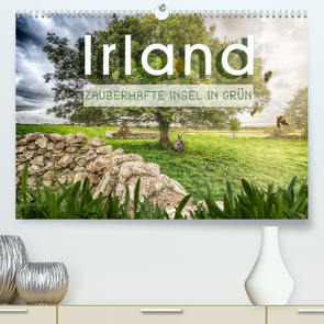 Irland – Zauberhafte Insel in grün (Premium, hochwertiger DIN A2 Wandkalender 2022, Kunstdruck in Hochglanz) von Schöb,  Monika
