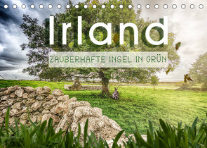 Irland – Zauberhafte Insel in grün (Tischkalender 2023 DIN A5 quer) von Schöb,  Monika