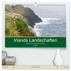 Irlands Landschaften (hochwertiger Premium Wandkalender 2024 DIN A2 quer), Kunstdruck in Hochglanz von Möller,  Werner