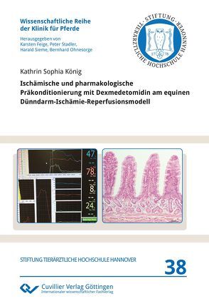 Ischämische und pharmakologische Präkonditionierung mit Dexmedetomidin am equinen Dünndarm-Ischämie-Reperfusionsmodell von König,  Kathrin Sophia