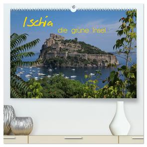 Ischia, die grüne Insel (hochwertiger Premium Wandkalender 2024 DIN A2 quer), Kunstdruck in Hochglanz von Roick,  Reinalde