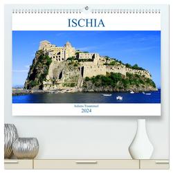 Ischia – Italiens Trauminsel (hochwertiger Premium Wandkalender 2024 DIN A2 quer), Kunstdruck in Hochglanz von Schneider,  Peter