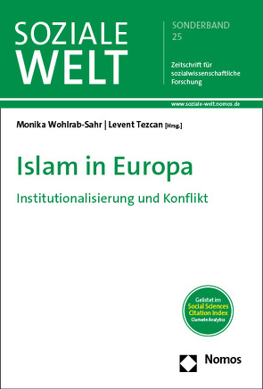 Islam in Europa von Tezcan,  Levent, Wohlrab-Sahr,  Monika
