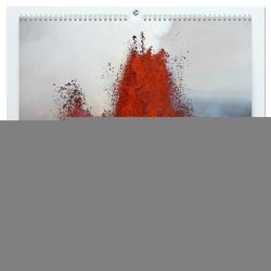 Island 2024 Gletschereis und Vulkanausbruch (hochwertiger Premium Wandkalender 2024 DIN A2 quer), Kunstdruck in Hochglanz von Grühn-Stauber,  Kirstin