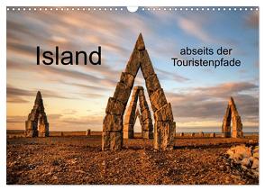 Island abseits der Touristenpfade (Wandkalender 2024 DIN A3 quer), CALVENDO Monatskalender von Berger,  Anne