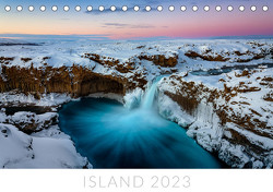 ISLAND-ANSICHTEN 2023 (Tischkalender 2023 DIN A5 quer) von Klettenheimer,  Jens