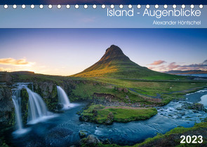 Island – Augenblicke 2023 (Tischkalender 2023 DIN A5 quer) von Höntschel,  Alexander