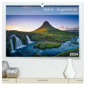 Island – Augenblicke 2024 (hochwertiger Premium Wandkalender 2024 DIN A2 quer), Kunstdruck in Hochglanz von Höntschel,  Alexander