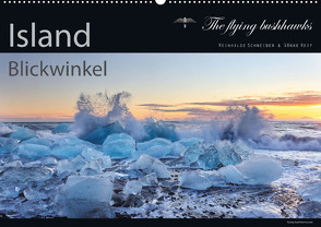 Island Blickwinkel 2024 (Wandkalender 2024 DIN A2 quer), CALVENDO Monatskalender von flying bushhawks,  The