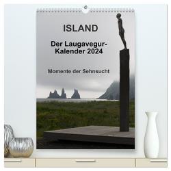 Island – Der Laugavegur-Kalender 2024 (hochwertiger Premium Wandkalender 2024 DIN A2 hoch), Kunstdruck in Hochglanz von Tschöpe,  Frank